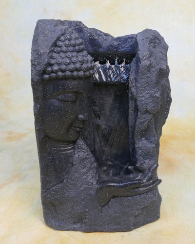 Zimmerbrunnen Springbrunnen Wasserwand Tischbrunnen Kaskade Buddha DW06