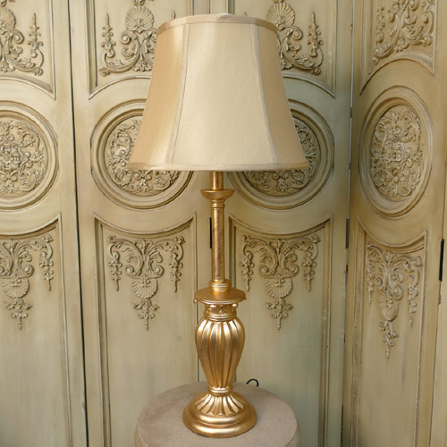 LED Schreib Tisch Lampe Leuchte Landhaus Vintage Retro Antik Beleuchtung Messing